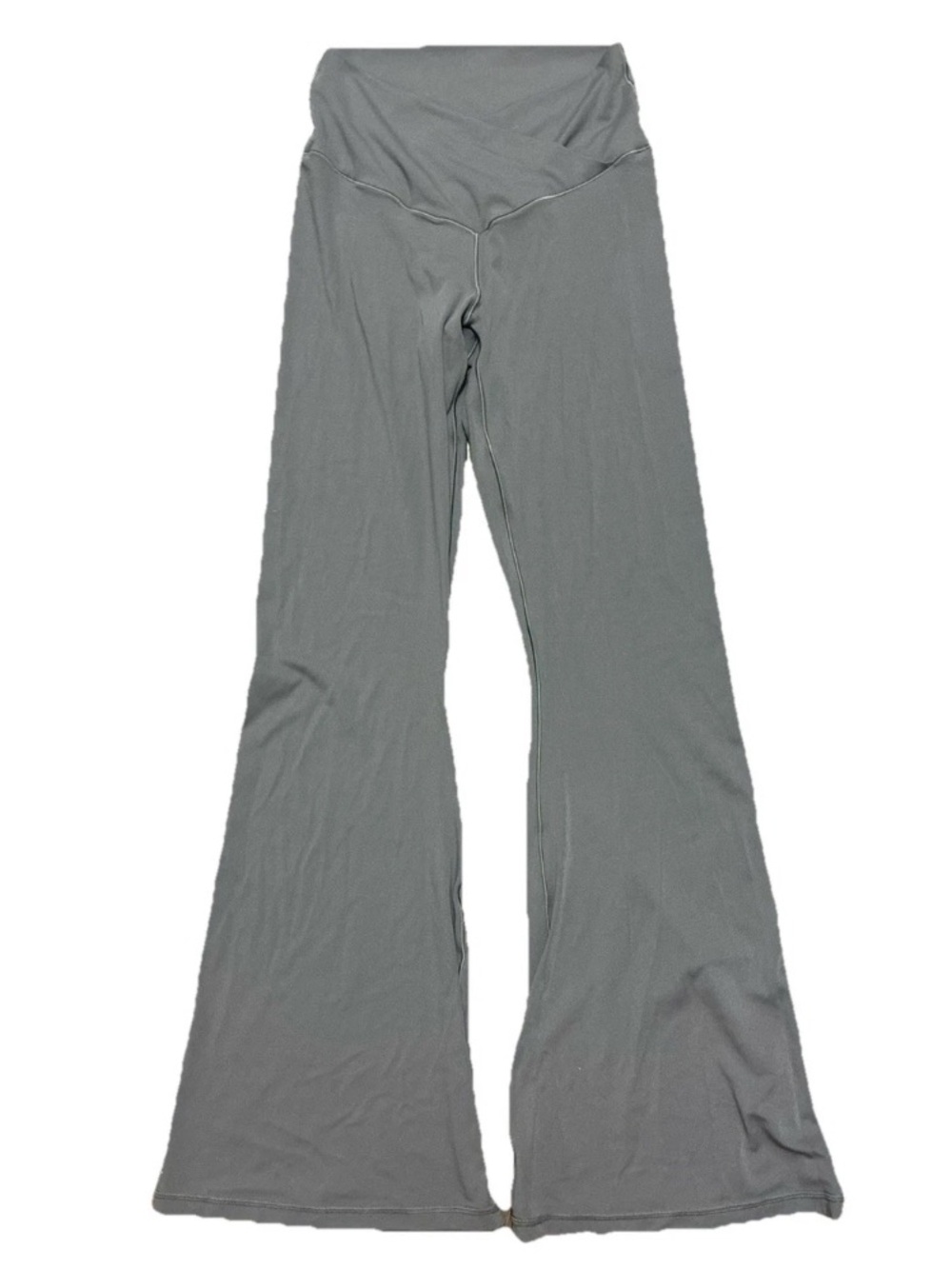 OFFLINE by Aerie Real Me Flare Leggings Gray Size Large